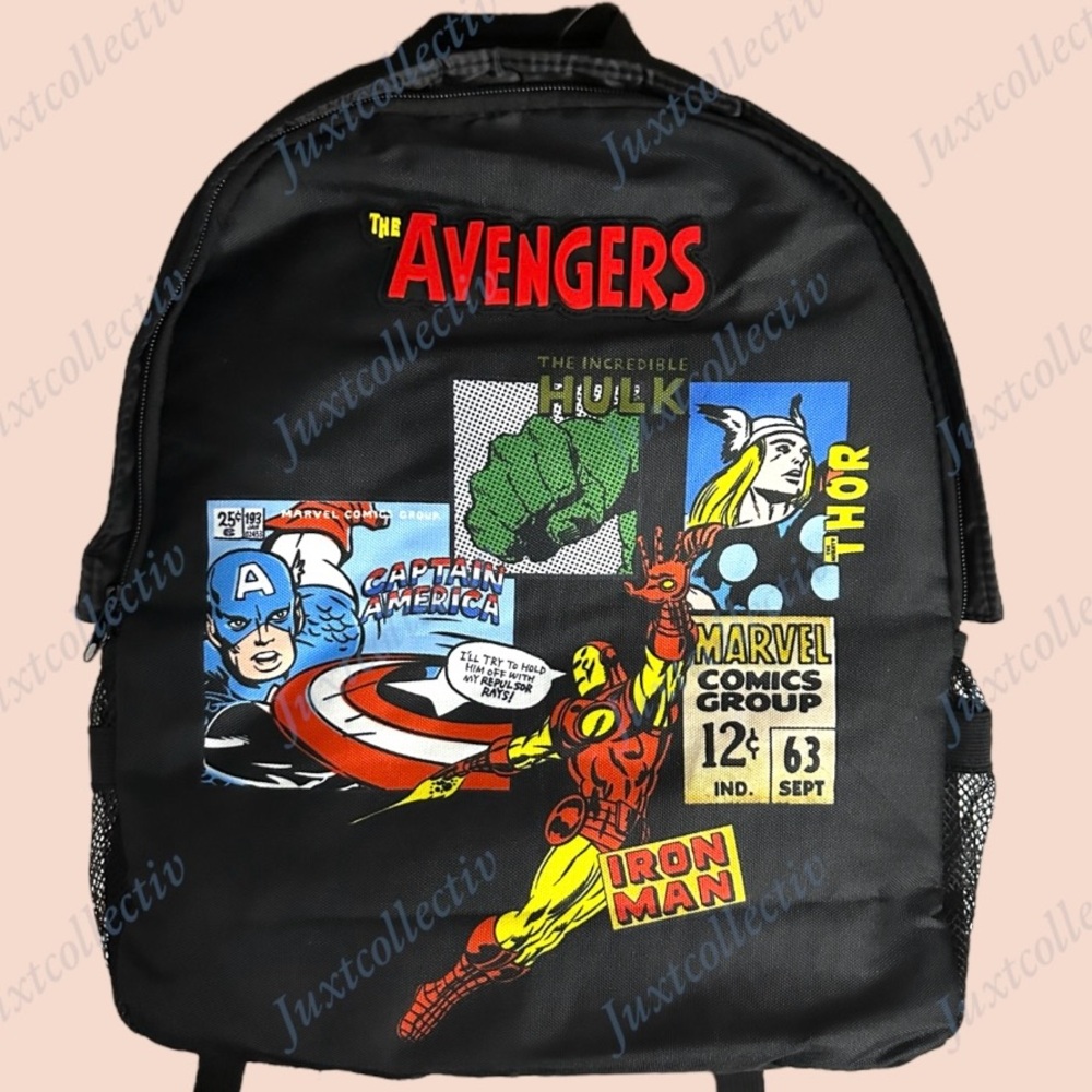 NWT Disney Parks Marvel Comics The Avengers Graphic Backpack